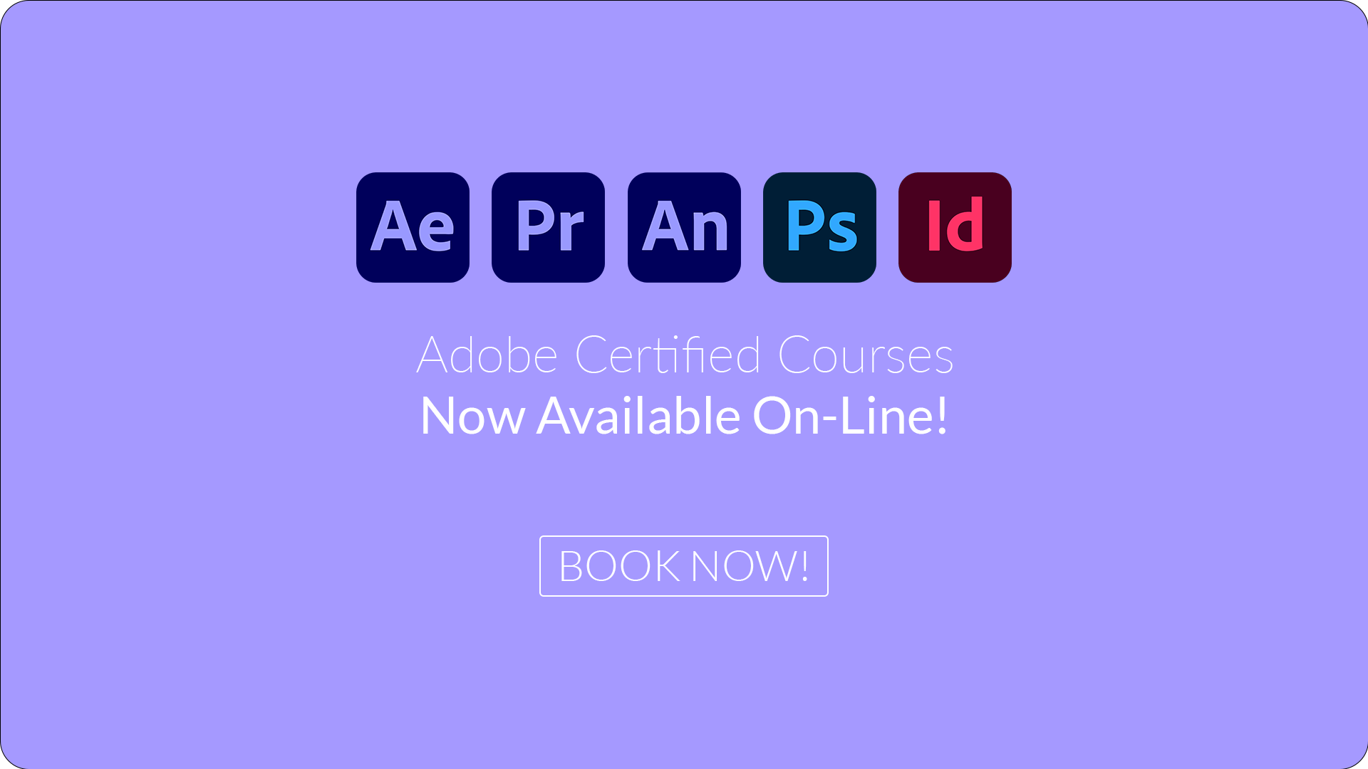 Adobe Premiere Pro and After Effects courses